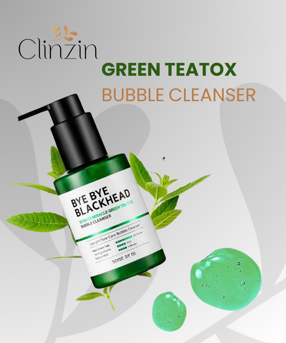 Some by mi--Bye Bye Blackhead 30 Days Miracle Green Tea Tox Bubble Cleanser 120g