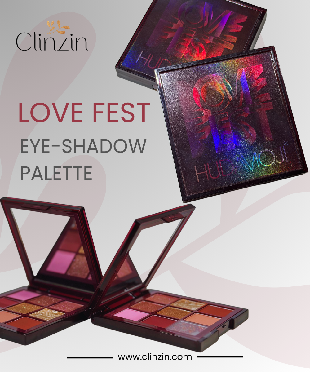 LOVE FEST  Hudamoji Eyeshadow Palette