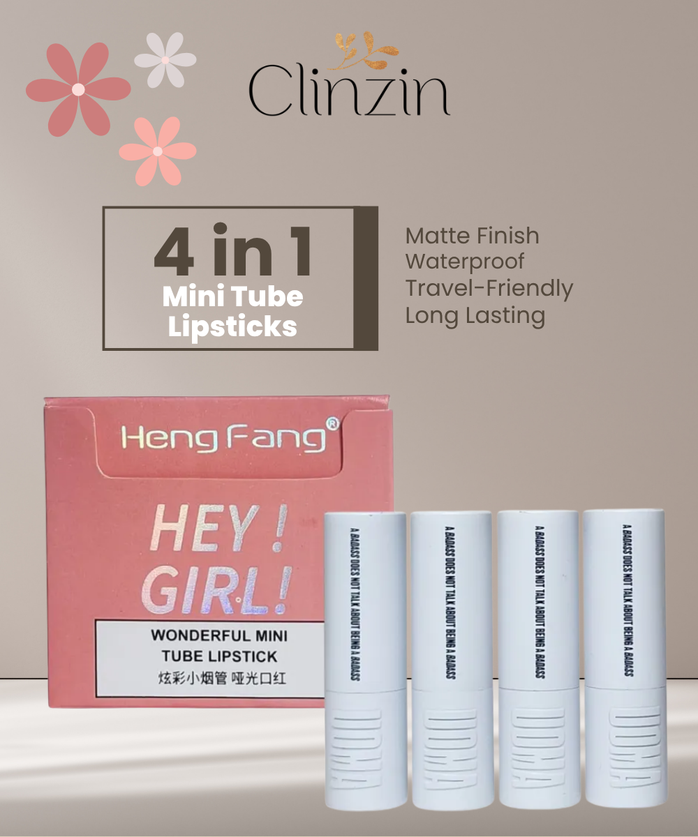 Hey Girl Wonderful Mini Tube Lipsticks